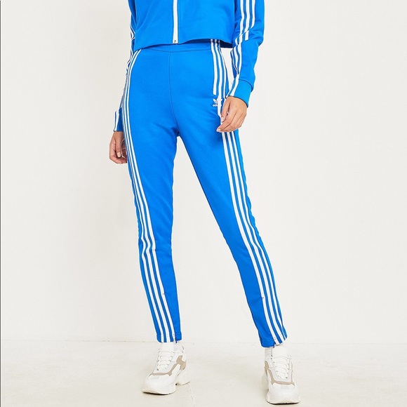 bluebird adidas track pants